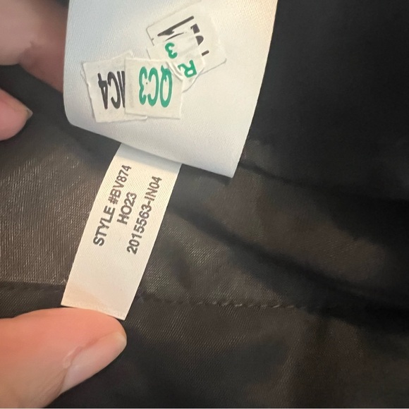 J. Crew Black Blouse with White Button Accents - Picture 10 of 13